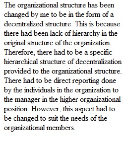 6-3 Assignment Organizational Structures
